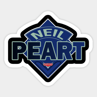 Rush - Neil Peart GeFilter - Doctor Who Style Logo Sticker